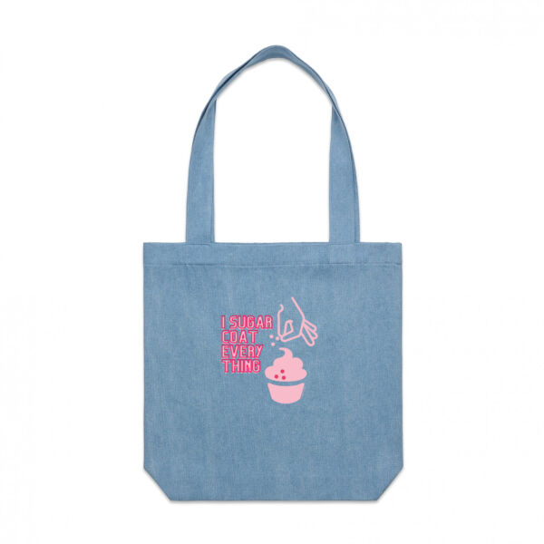 I Sugar Coat Everything Tote Thumbnail