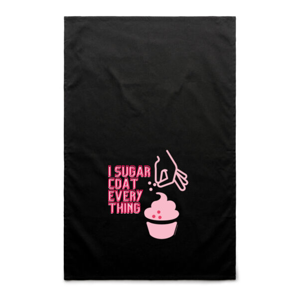 I Sugar Coat Everything Tea Towel  Thumbnail